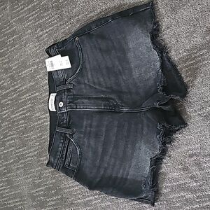 Abercrombie & Fitch Curve Love Ultra High Rise Mom Short  NWT